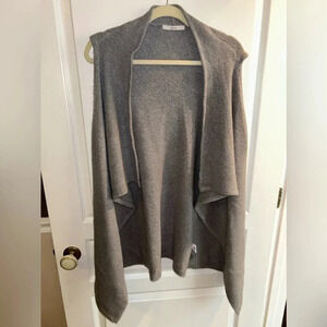 George Grey Sleeveless Cardigan. Size medium